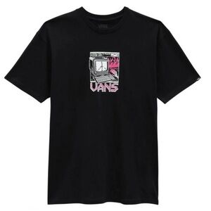 VANS • Black Throwback Peace Machine T-Shirt